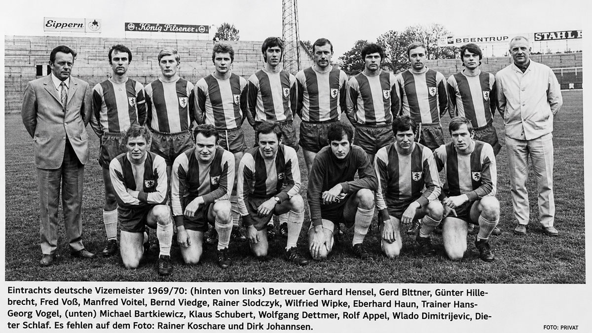 Historische Fußballmannschaft mit Bezug zur Vizemeisterschaft
