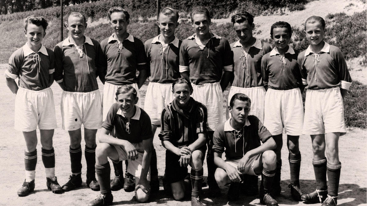 1. Jugendmannschaft des SV Arminia Vechelde im Jahr 1946