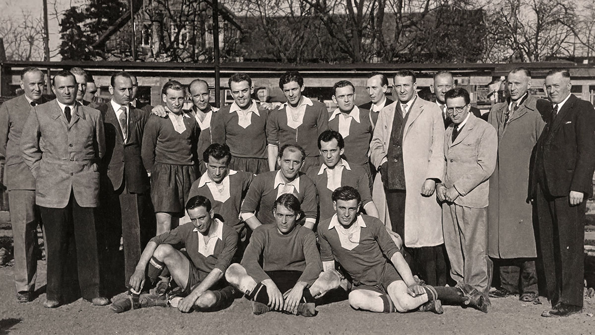 1. Herren des SV Arminia Vechelde als Meister der Kreisklasse 1951