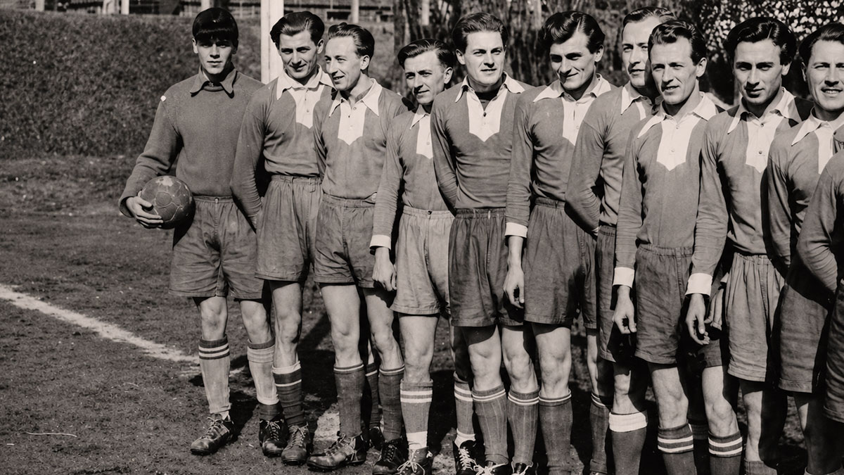 2. Mannschaft des SV Arminia Vechelde als Staffelmeister 1952