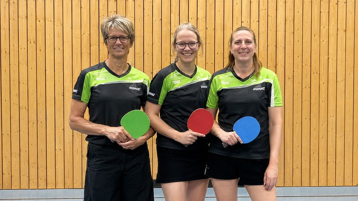 Damenmannschaft Tischtennis des SV Arminia Vechelde