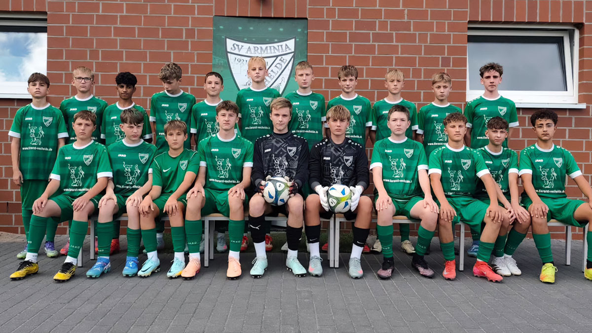 C1-Jugend des SV Arminia Vechelde