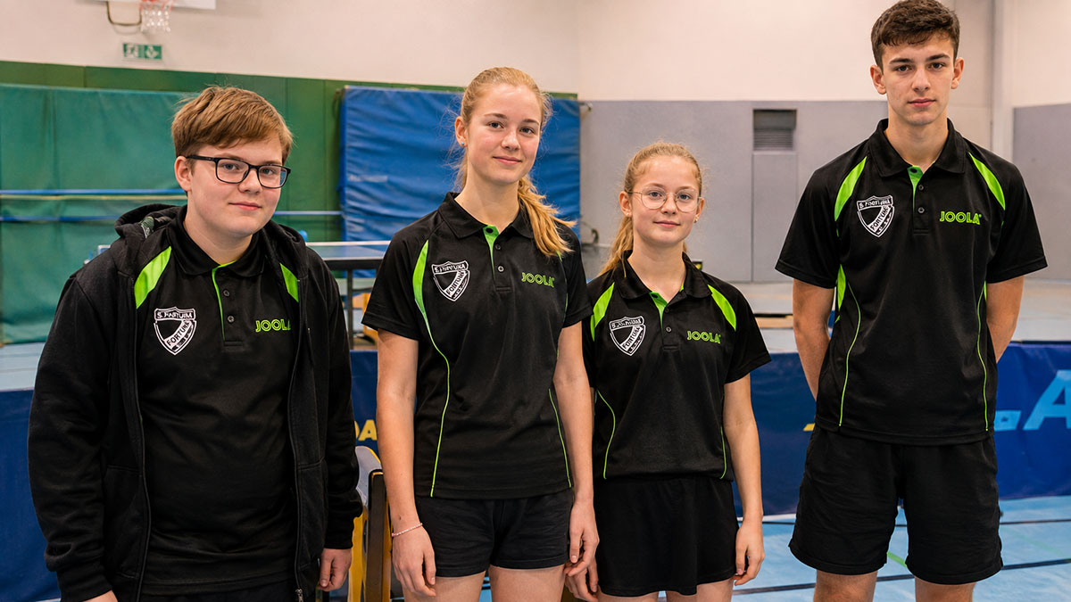 Jugend 19 I der Tischtennisabteilung des SV Arminia Vechelde
